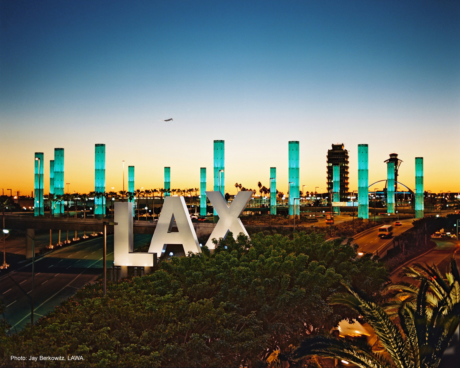 LAX 洛杉矶国际机场实景