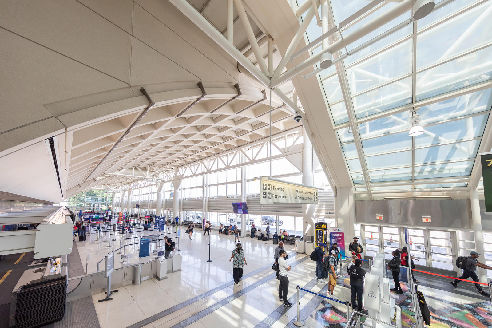 ONT 安大略国际机场航站楼内部，图片来源：Ontario International Airport 官方媒体图库